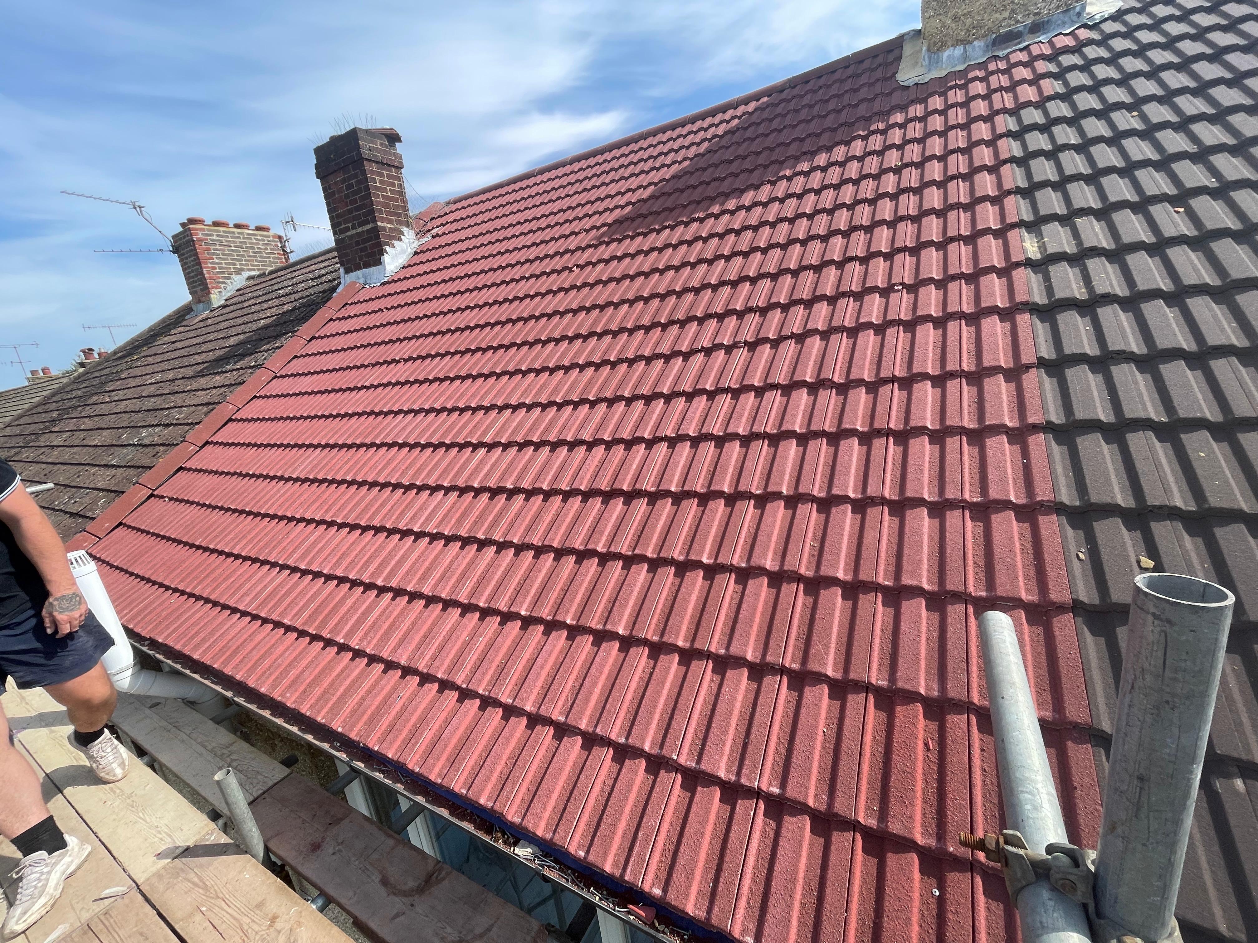 Roofing and renovation work on a Portslade property
